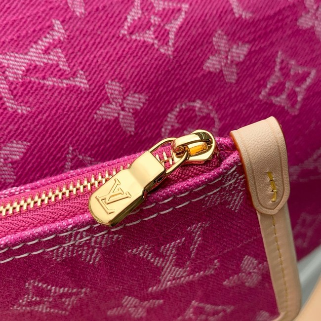 Louis Vuitton NEW All In BB M27626 Fuchsia Denim
