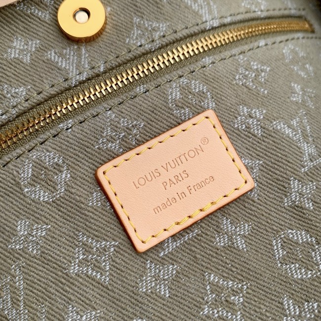 Louis Vuitton NEW Carryall Cargo PM M27623 Khaki Denim