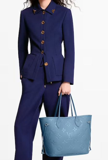 Louis Vuitton Neverfull MM M27358 Blue Jean