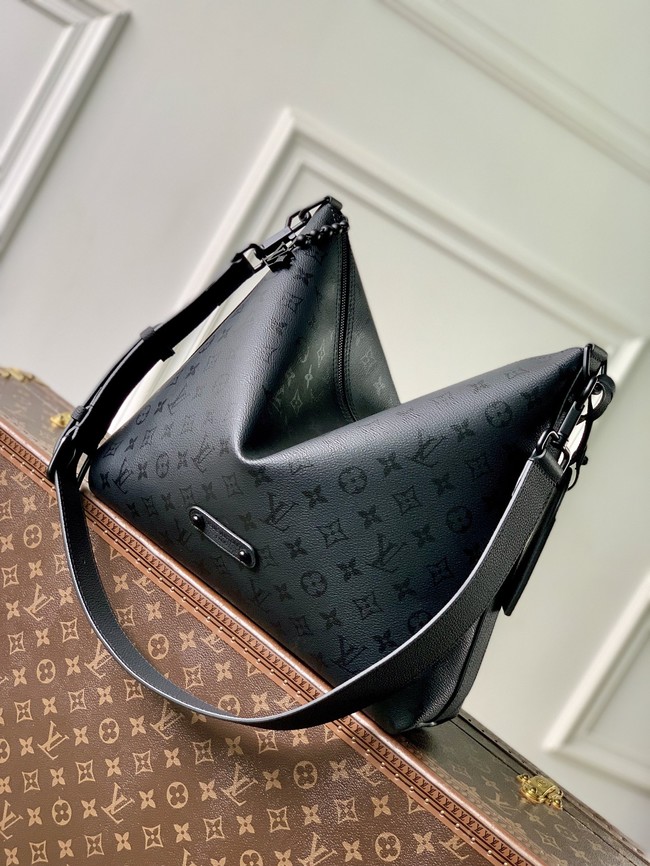 Louis Vuitton Vagabon Hobo M27856 Black