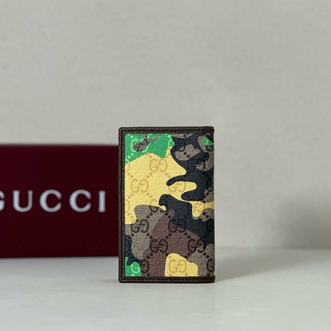 Gucci Ophidia long card case 834691 yellow