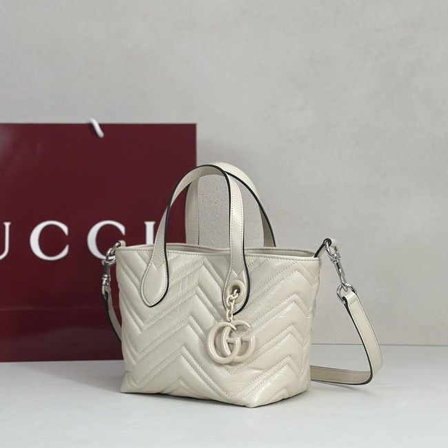 Gucci GG Marmont small tote bag 855391 Ivory