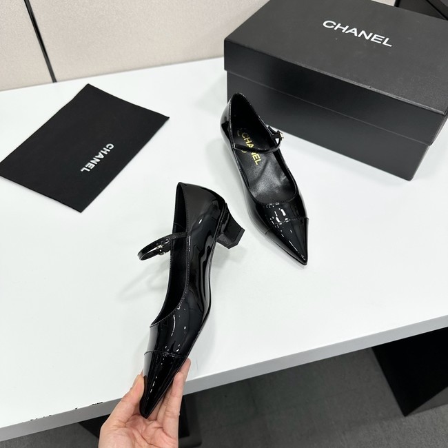 Chanel Mary Janes Patent Calfskin G47052-3