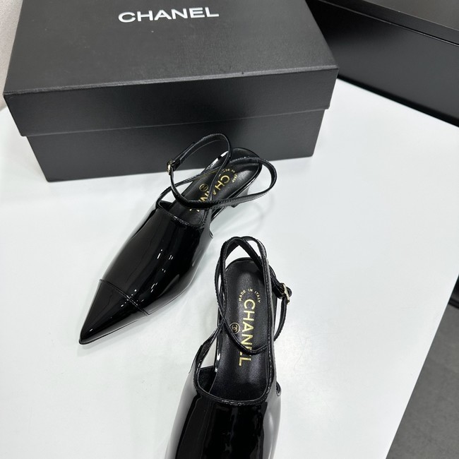 Chanel Slingbacks Patent Calfskin G47054-6