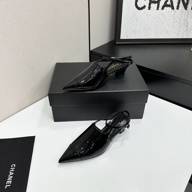 Chanel Slingbacks Patent Calfskin G47054-6