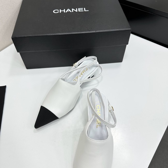Chanel Slingbacks Patent Calfskin G47054-5