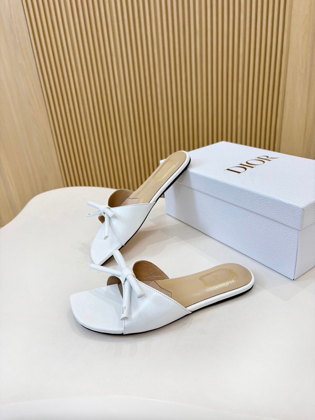 Dior Bow Slide Black Lambskin KCO583L-3