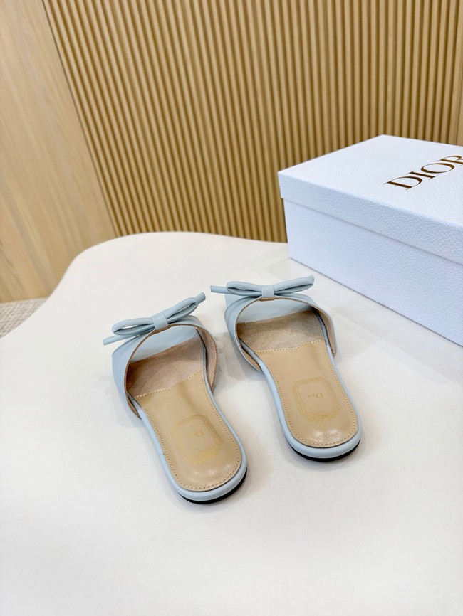 Dior Bow Slide Black Lambskin KCO583L-4