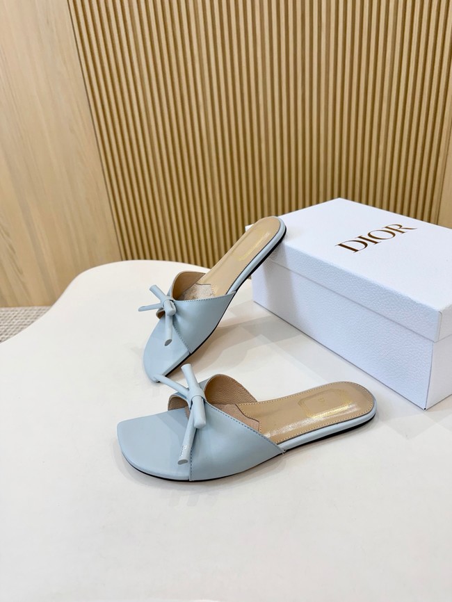 Dior Bow Slide Black Lambskin KCO583L-4