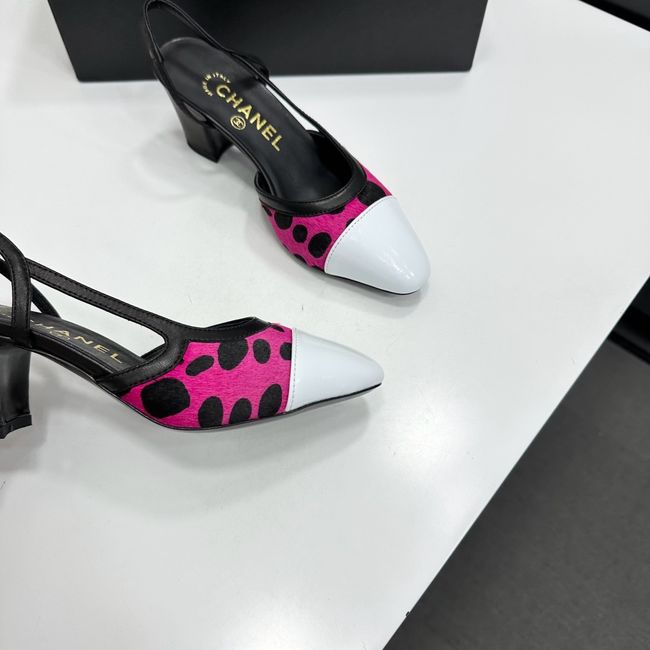 Chanel Slingbacks Lambskin & Mixed Fibers 65MM G31318-4
