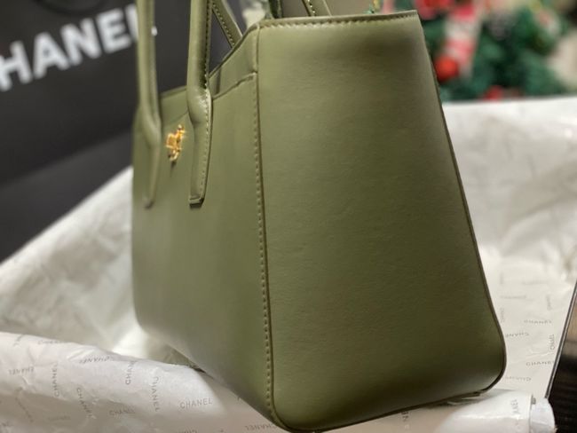Chanel Small Shopping Bag AS6243 Khaki