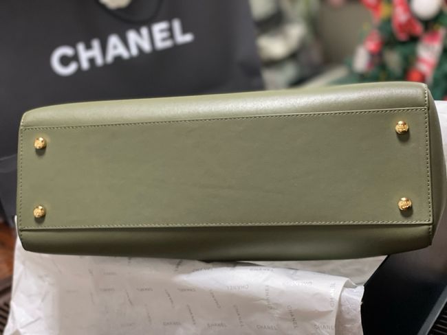 Chanel Small Shopping Bag AS6243 Khaki