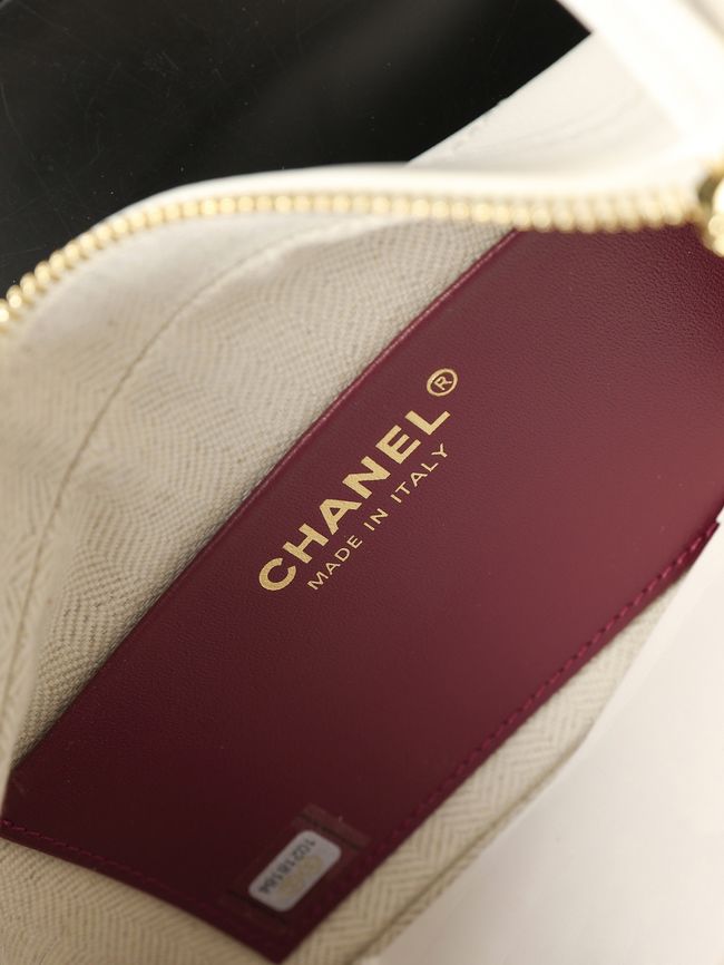 CHANEL Hobo Bag AS6640 WHITE