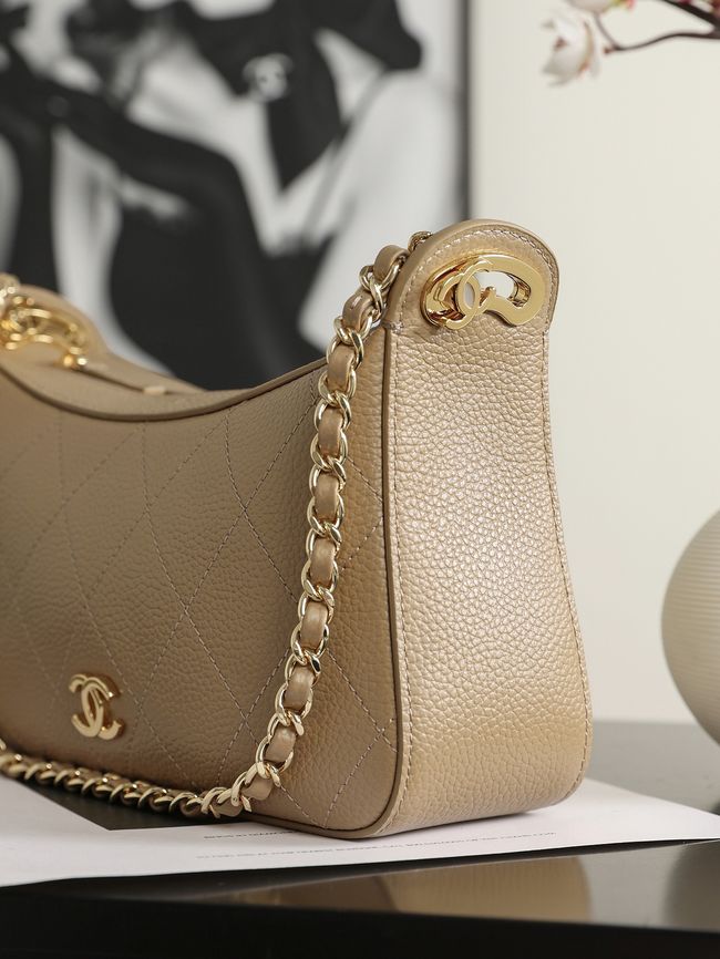 CHANEL Hobo Bag AS6640 apricot
