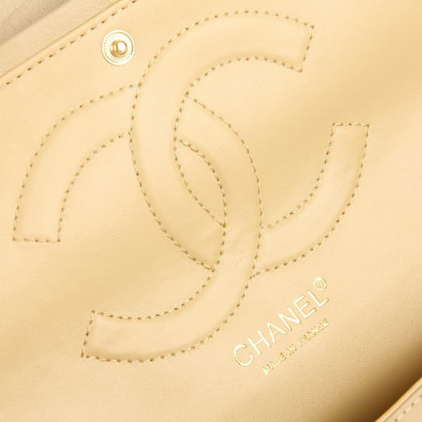 Chanel Jumbo Bags 1119 Apricot Leather Golden Hardware Chanel Jumbo Bags 1119 Apricot Leather Golden Hardware
