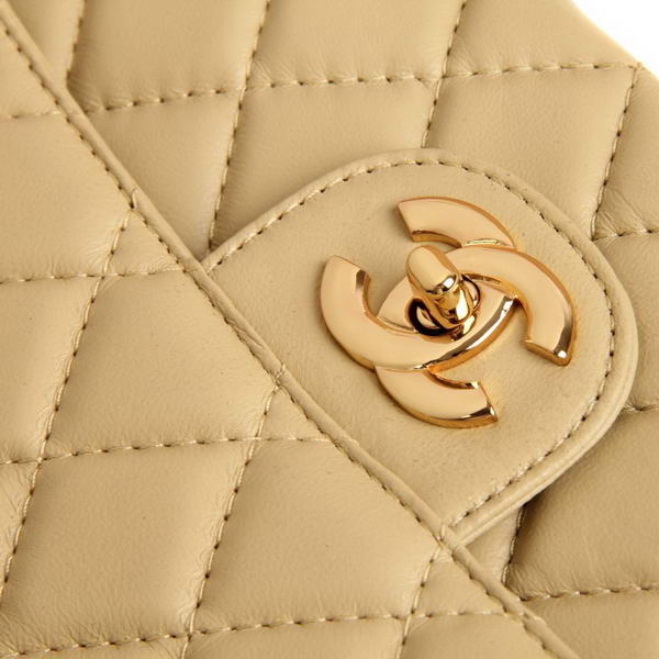 Chanel Jumbo Bags 1119 Apricot Leather Golden Hardware Chanel Jumbo Bags 1119 Apricot Leather Golden Hardware