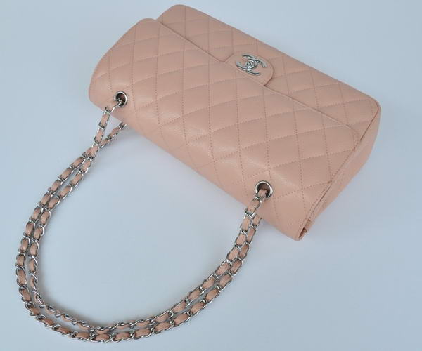 Cheap Chanel 2.55 Series Flap Bag 1113 Pink Leather Silver Hardware Cheap Chanel 2.55 Series Flap Bag 1113 Pink Leather Silver Hardware