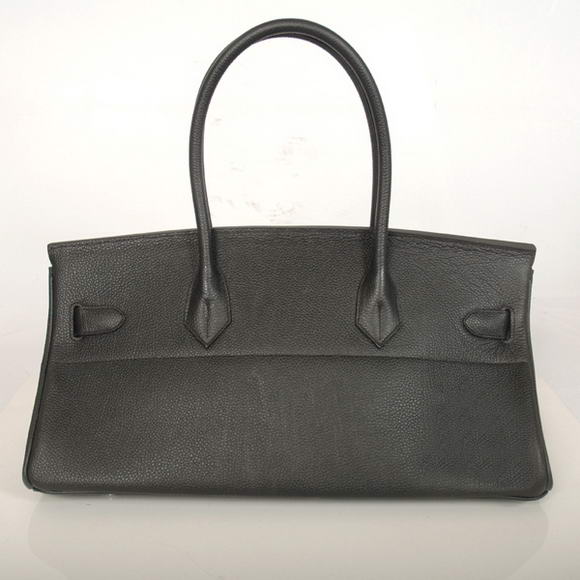 Hermes Birkin 42cm JPG Birkin Togo Leather Black Bag Silver Hardware Hermes Birkin 42cm JPG Birkin Togo Leather Black Bag Silver Hardware
