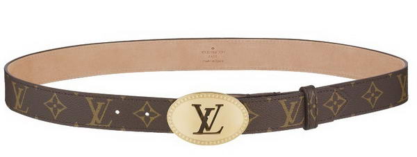 Louis Vuitton Cut Oval Monogram Belt M9842T Louis Vuitton Cut Oval Monogram Belt M9842T