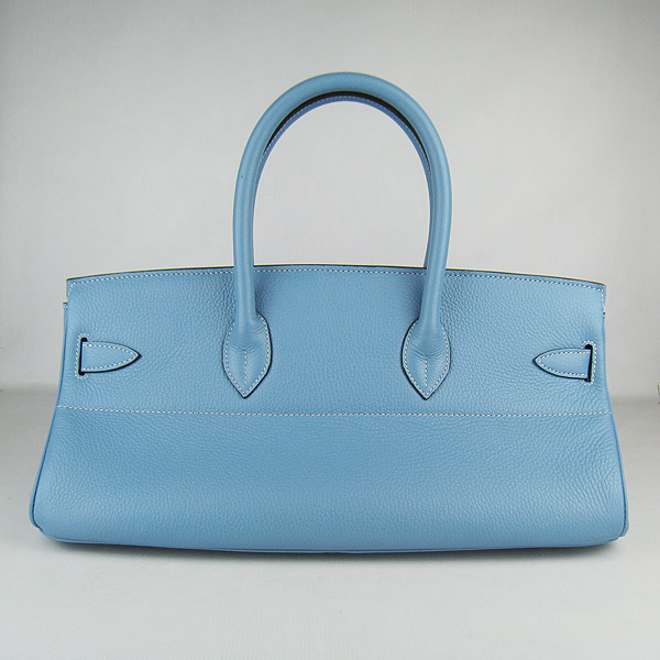 Hermes Birkin 6109 Togo Leather Bag Light Blue 42cm Gold Hermes Birkin 6109 Togo Leather Bag Light Blue 42cm Gold