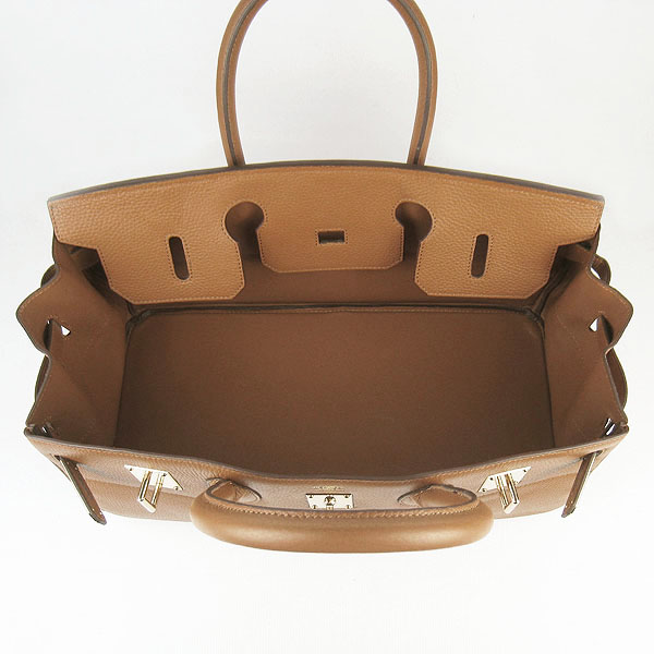 Hermes Birkin 6109 Togo Leather Bag Light Coffee 42cm Gold Hermes Birkin 6109 Togo Leather Bag Light Coffee 42cm Gold