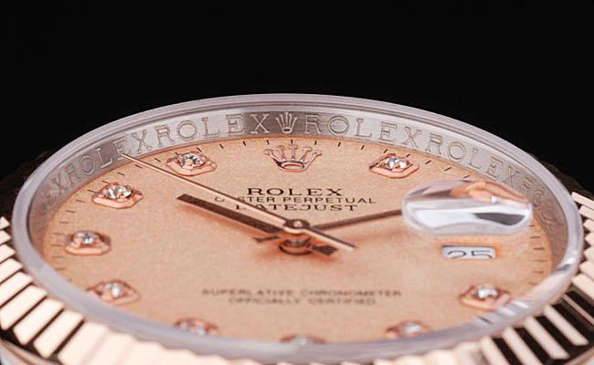 Rolex Datejust Rose Gold Surface 34mm Men Watch-RD3848 Rolex Datejust Rose Gold Surface 34mm Men Watch-RD3848