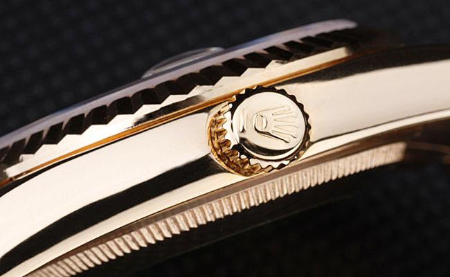 Rolex Day-Date Stainless Steel Golden Surface Watch-RD3828 Rolex Day-Date Stainless Steel Golden Surface Watch-RD3828