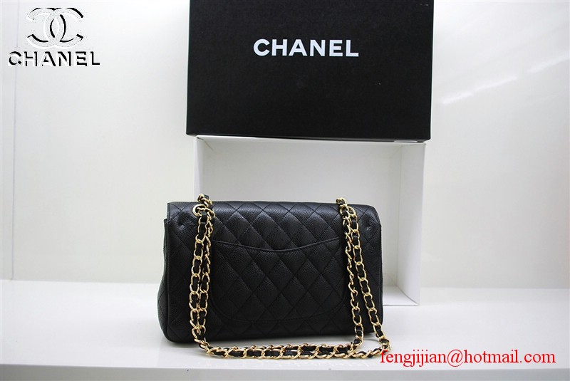 Chanel 2.55 Double Flap Gold Hardware A1112 Black Chanel 2.55 Double Flap Gold Hardware A1112 Black