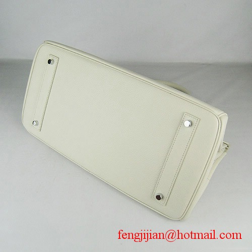 Hermes Birkin 42cm Togo Leather Bag Beige 6109 silver padlock Hermes Birkin 42cm Togo Leather Bag Beige 6109 silver padlock