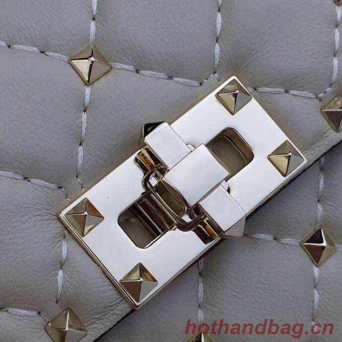 VALENTINO leather bag 0051 White VALENTINO leather bag 0051 White