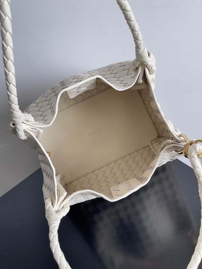 Bottega Veneta Parachute 826212 Sea salt&Brass finish