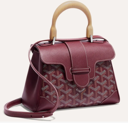 Goyard Saigon Soft Mini Bag 7CL07P wine red Goyard Saigon Soft Mini Bag 7CL07P wine red