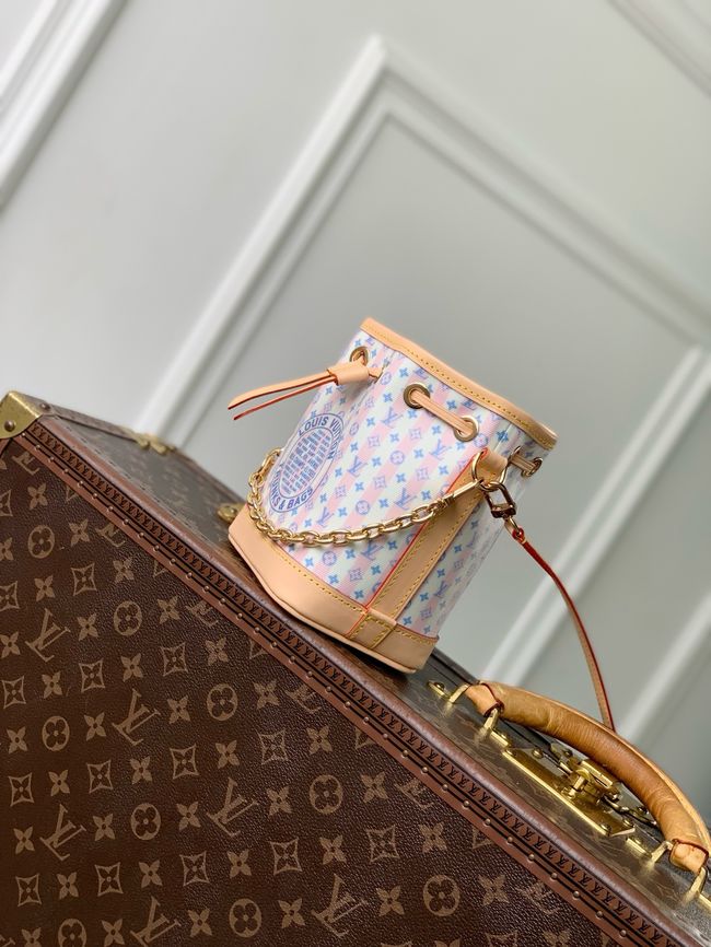 Louis Vuitton NEW Nano Noe M29029 Stamp Blue