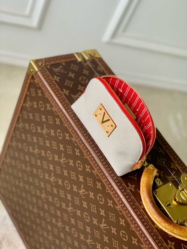 Louis Vuitton Pochette Cosmetique PM M28652 red Louis Vuitton Pochette Cosmetique PM M28652 red
