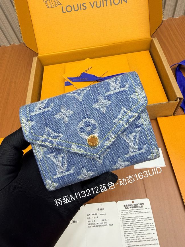 Louis Vuitton Victorine Wallet M27707 blue Louis Vuitton Victorine Wallet M27707 blue