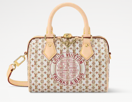 Louis Vuitton NEW Speedy Bandouliere 20 M29459 Nude Rose Louis Vuitton NEW Speedy Bandouliere 20 M29459 Nude Rose