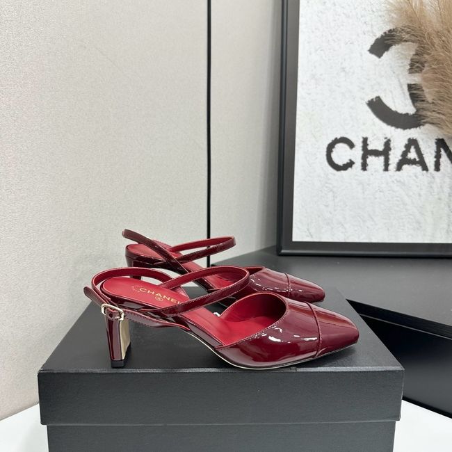 Chanel Slingbacks Lambskin 65071-4 Chanel Slingbacks Lambskin 65071-4