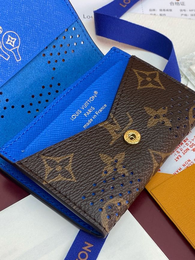Louis Vuitton Envelope Business Card Holder M29293 blue Louis Vuitton Envelope Business Card Holder M29293 blue
