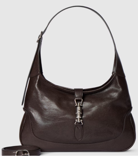 Gucci Jackie 1961 medium shoulder bag leather 863136 dark brown Gucci Jackie 1961 medium shoulder bag leather 863136 dark brown