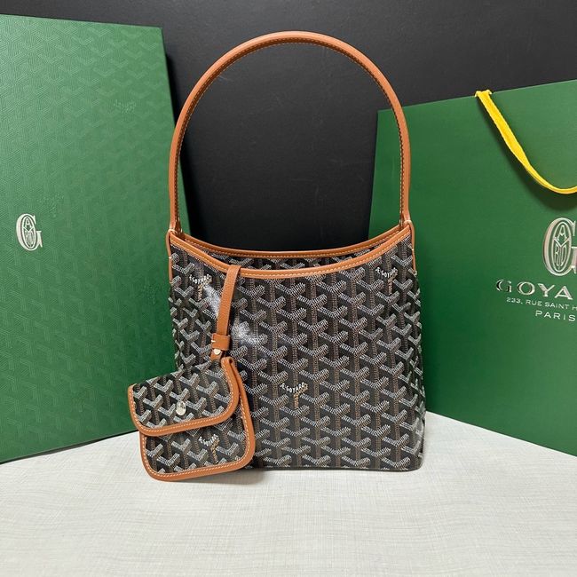 Goyard Hobo Boheme Mini Bag CL51P black&brown Goyard Hobo Boheme Mini Bag CL51P black&brown