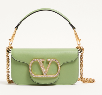 VALENTINO LOCO Small Shoulder Bag PYE4L2 green