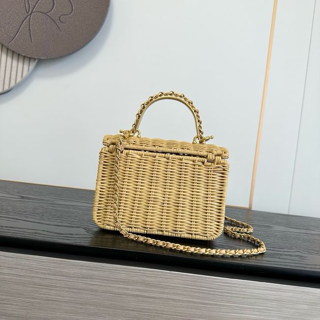CHANEL Shoulder Bag AS5994 Apricot