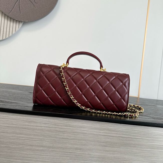 Chanel Clutch with chain Sheepskin AP5280 Burgundy