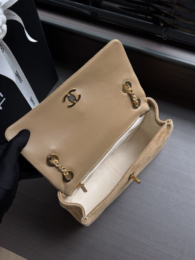 Chanel Flap Bag AS6417 dark Beige Chanel Flap Bag AS6417 dark Beige