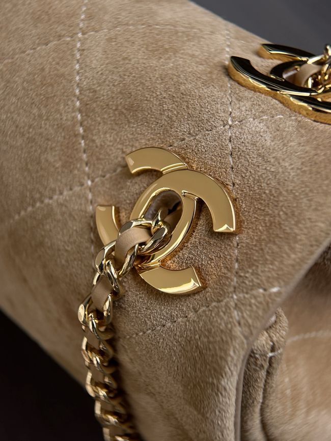 Chanel Flap Bag AS6417 dark Beige Chanel Flap Bag AS6417 dark Beige