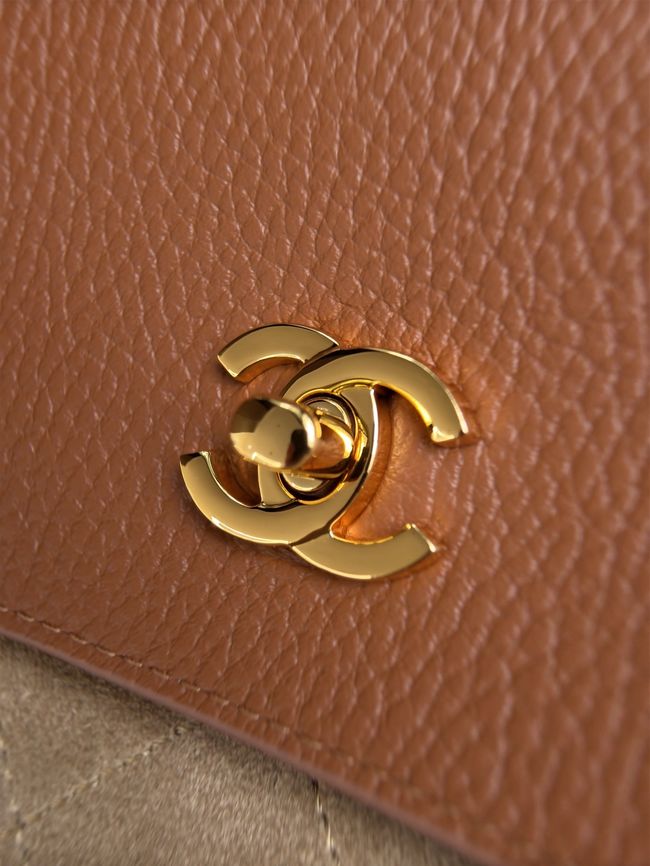 Chanel Large Shopping Bag AS6289 brown&dark Beige Chanel Large Shopping Bag AS6289 brown&dark Beige