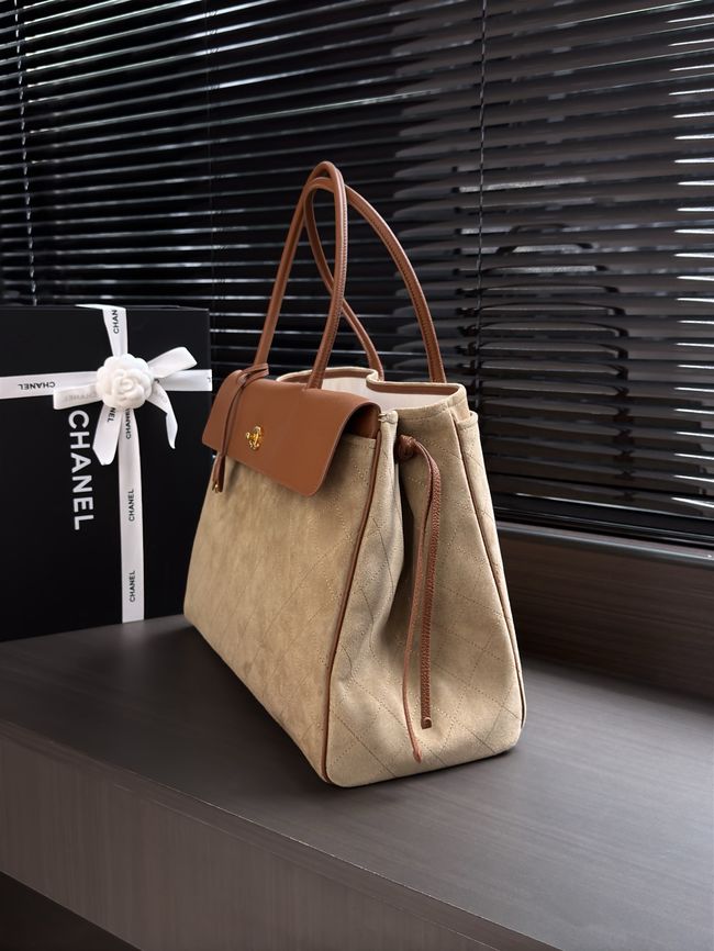 Chanel Large Shopping Bag AS6289 brown&dark Beige Chanel Large Shopping Bag AS6289 brown&dark Beige