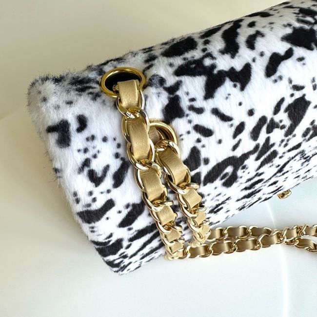 Chanel SMALL FLAP BAG AS1112 White & Black Chanel SMALL FLAP BAG AS1112 White & Black