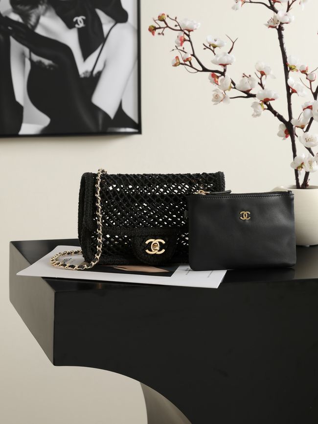 Chanel Small Flap Bag AS6157 black Chanel Small Flap Bag AS6157 black