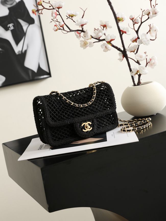 Chanel Small Flap Bag AS6157 black Chanel Small Flap Bag AS6157 black